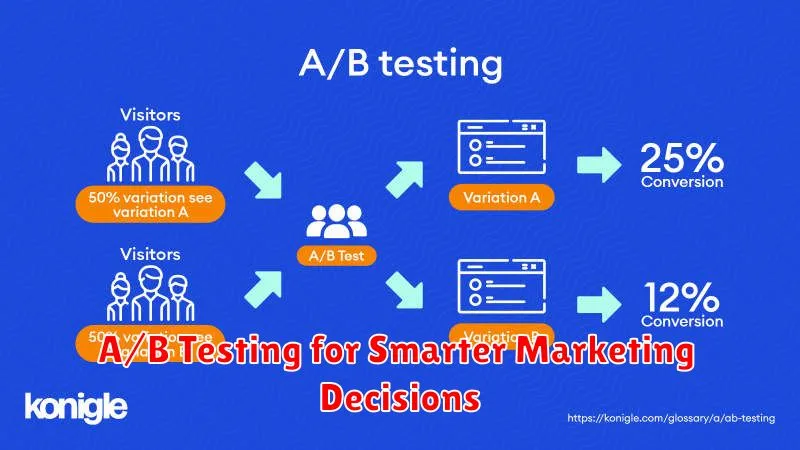 A/B Testing for Smarter Marketing Decisions